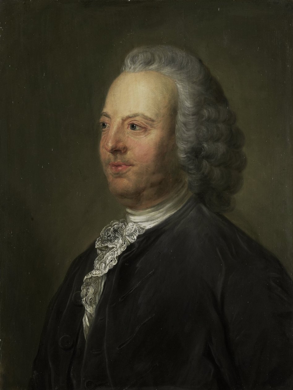 Antoni Warin (1712-64). Navios de Amsterdã de Jean Baptiste Perroneau (copy after)