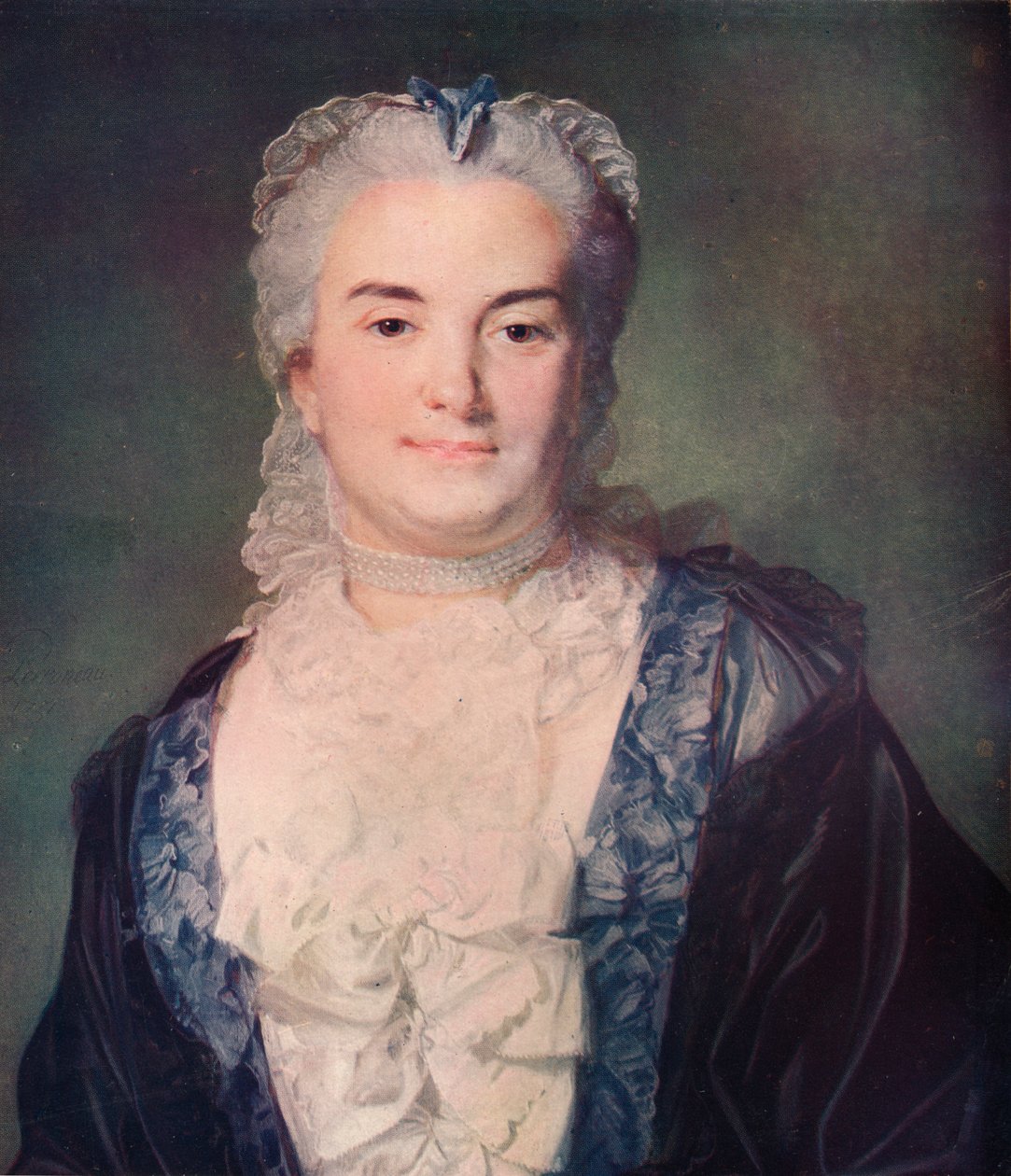 Madame Chevotet, 1751 de Jean Baptiste Perronneau