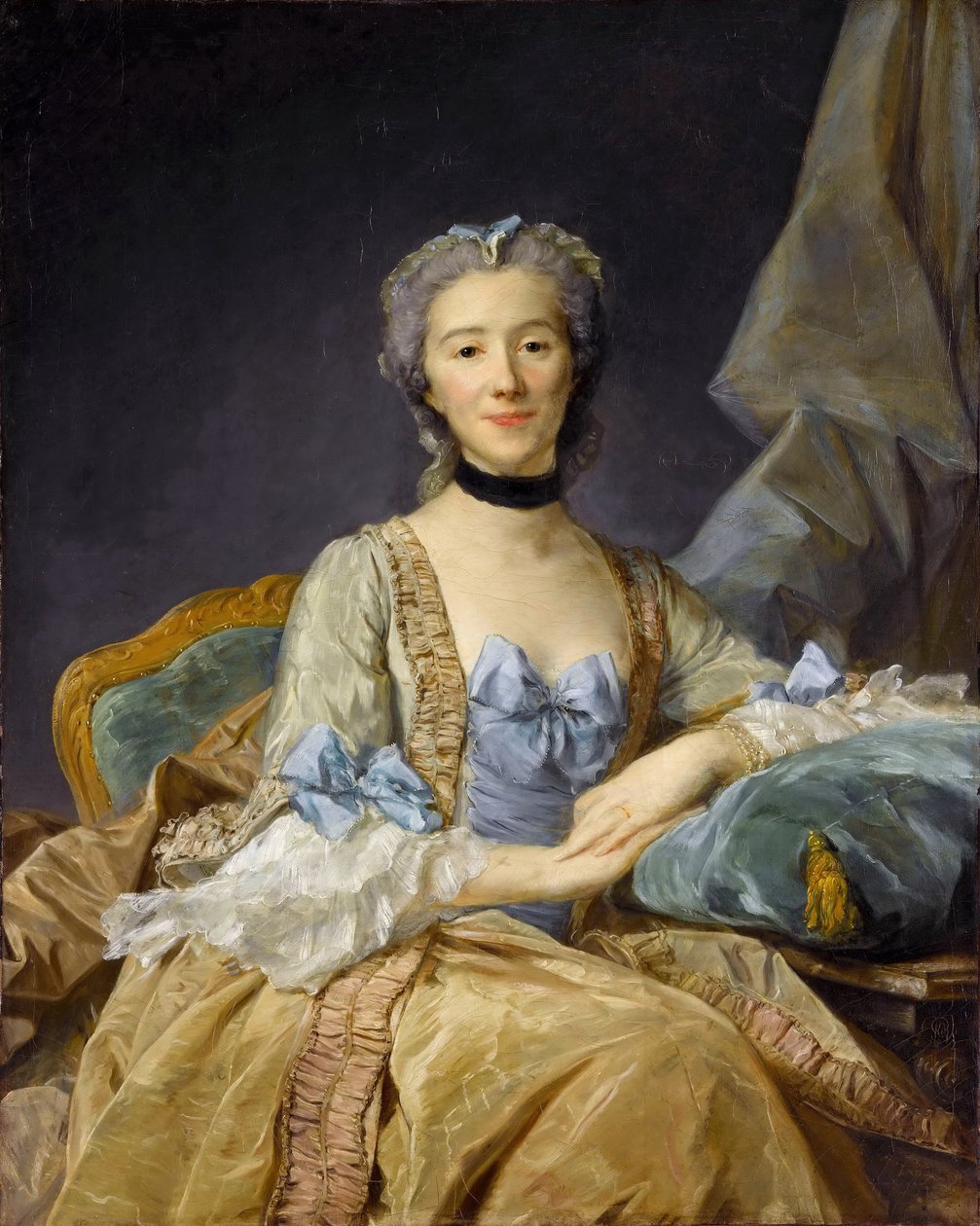Madame de Sorquainville de Jean Baptiste Perronneau