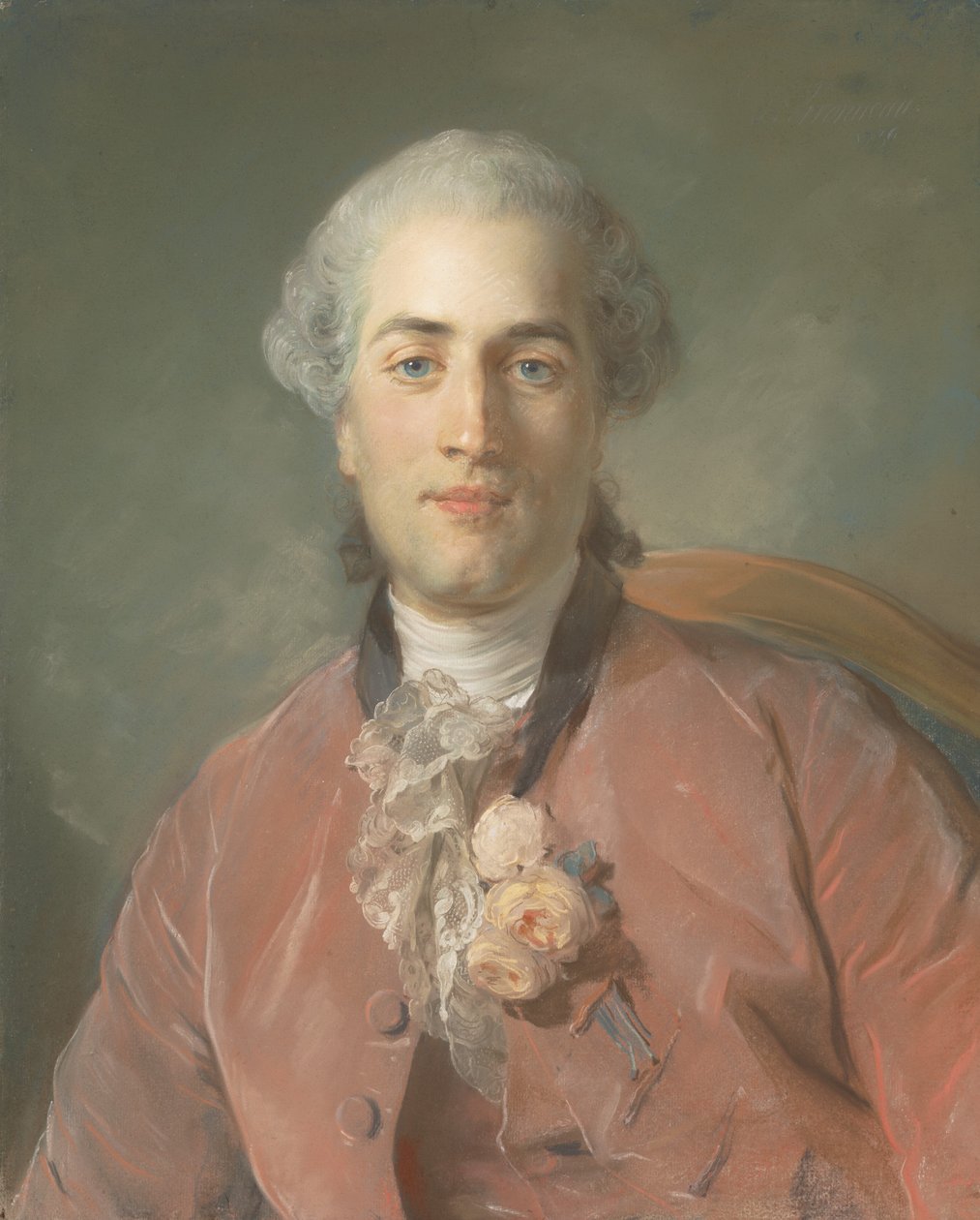 Olivier Journu 1724-1783, 1756. de Jean Baptiste Perronneau