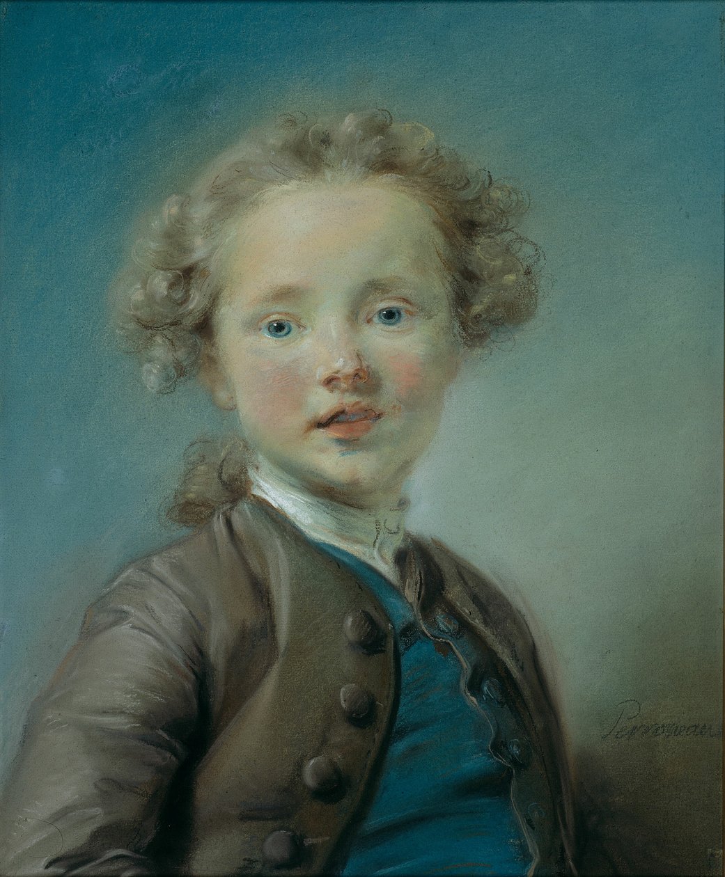 Retrato de Jean-Baptiste Antoine Le Moyne de Jean Baptiste Perronneau