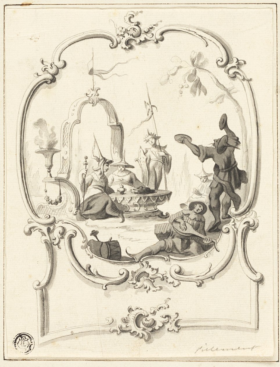 Chinoiserie de Jean Baptiste Pillement