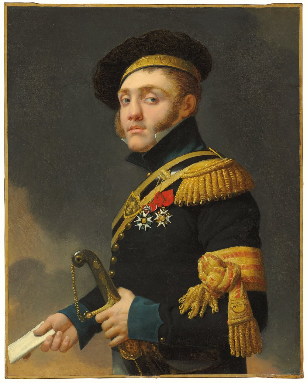 Retrato do filho do artista, Antoine-Louis Regnault de Jean Baptiste Regnault