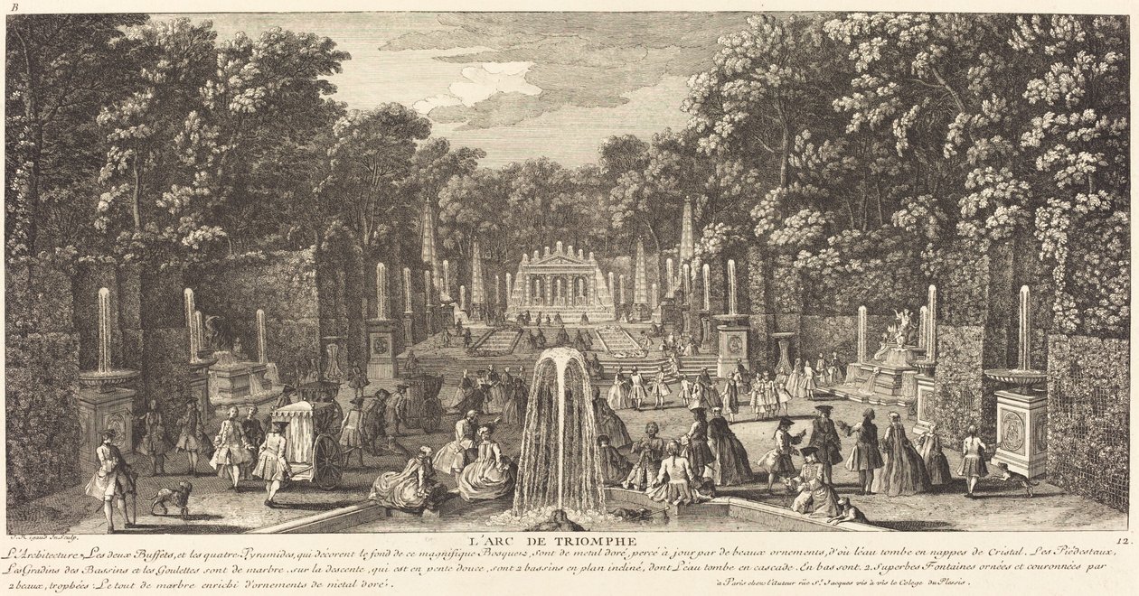 O Arco do Triunfo de Jean Baptiste Rigaud