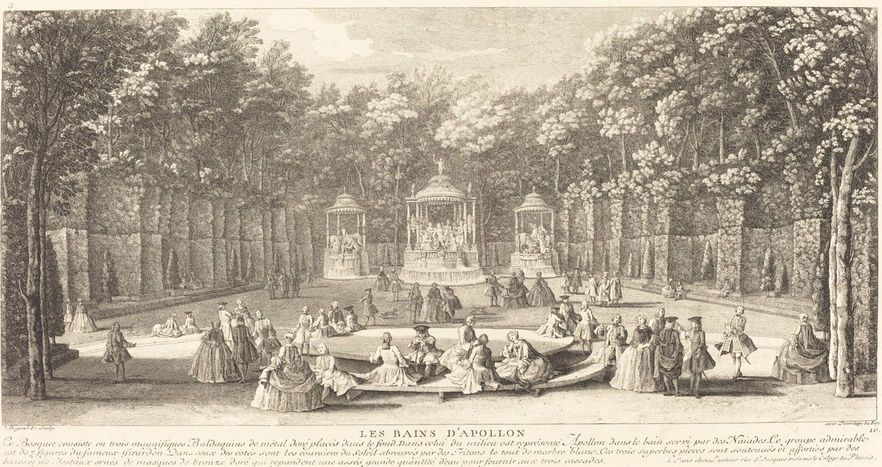 As Termas de Apolo de Jean Baptiste Rigaud