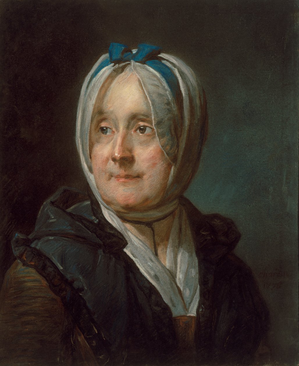Retrato de Madame Chardin de Jean Baptiste Simeon Chardin