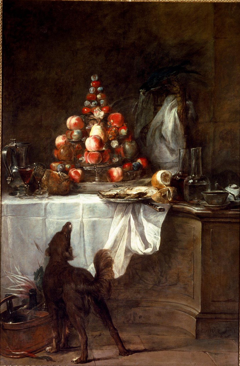 o buffet de Jean Baptiste Simeon Chardin