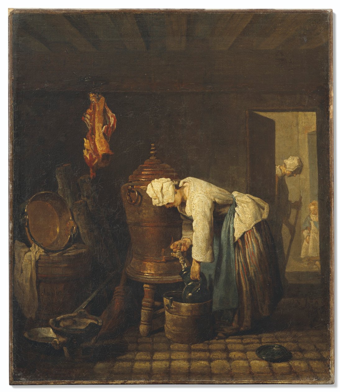 Francês:  La fontaine
Alemão: Der Brunnen de Jean Baptiste Simeon Chardin