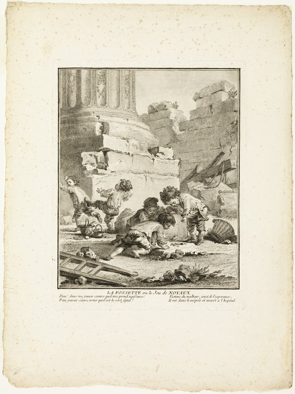O jogo das pedras, de Os jogos dos ouriços de Paris de Jean Baptiste Tilliard I
