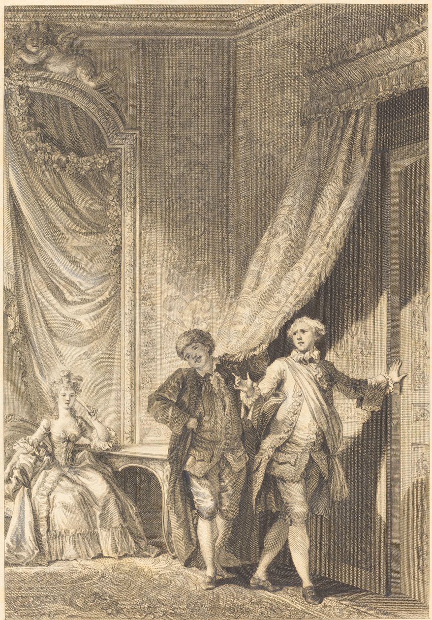 O magnífico de Jean Baptiste Tilliard after Jean Honoré Fragonard