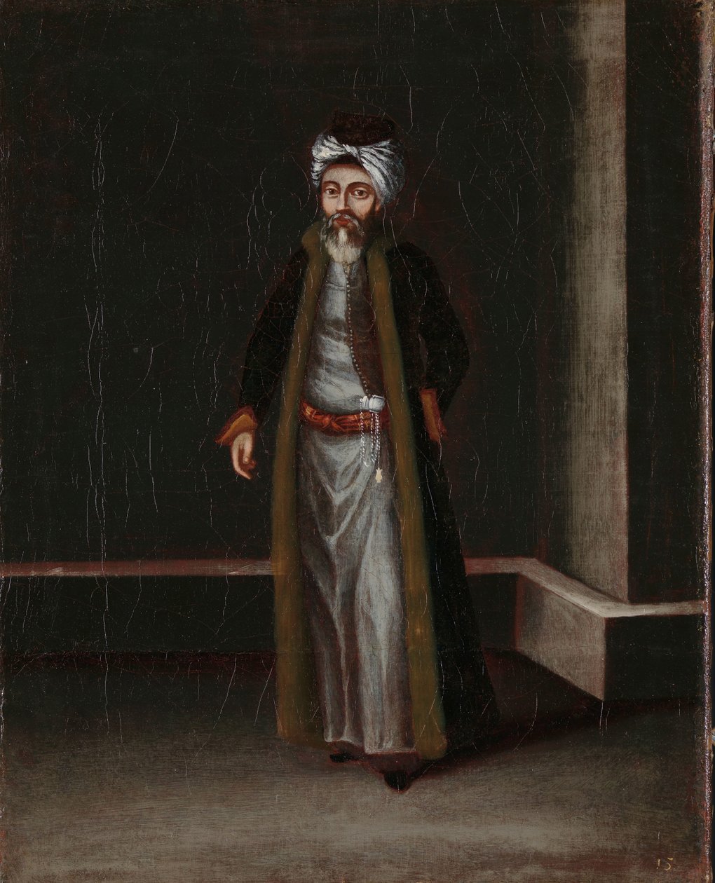 Um Guardião do Dinheiro Judaico de Jean Baptiste Vanmour (workshop of)
