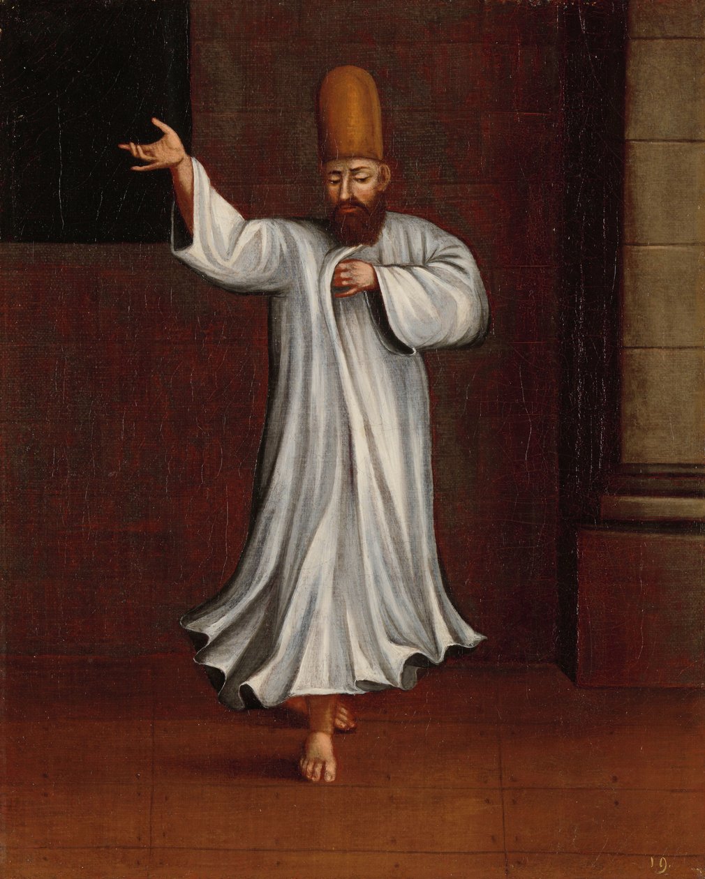Dervixe de Jean Baptiste Vanmour (workshop of)