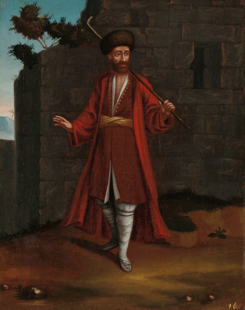 Homem da costa búlgara de Jean Baptiste Vanmour (workshop of)