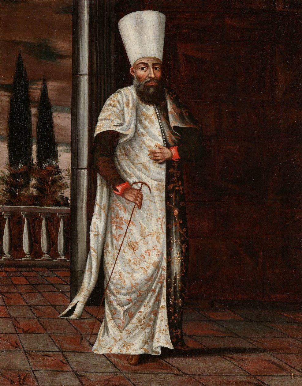 O Chaous Bachi de Jean Baptiste Vanmour (workshop of)