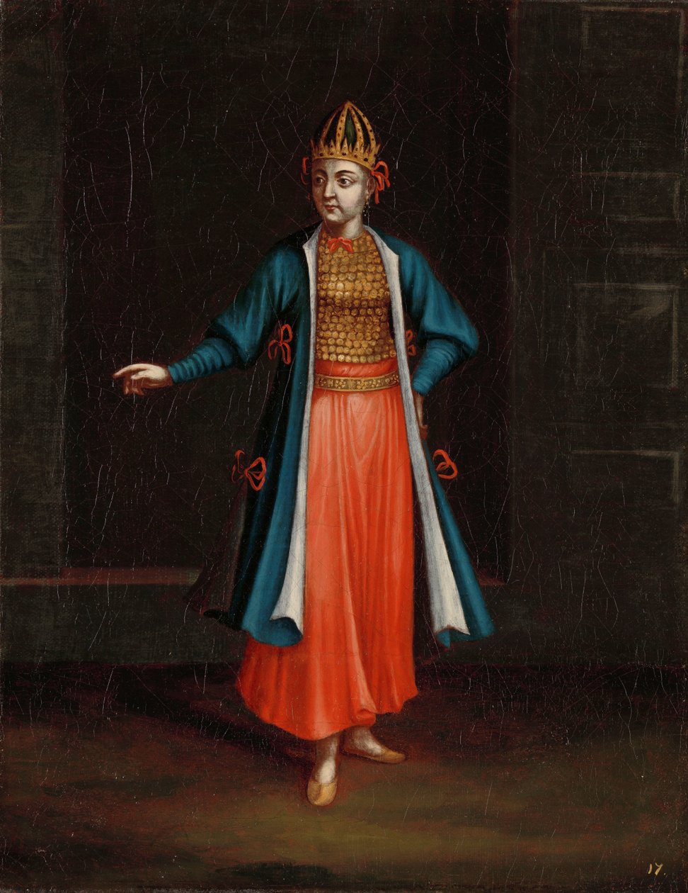 Mulher da costa búlgara de Jean Baptiste Vanmour (workshop of)