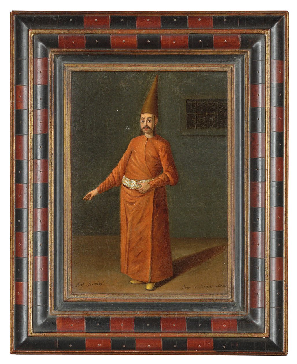 Um portador de machado otomano de Jean Baptiste Vanmour