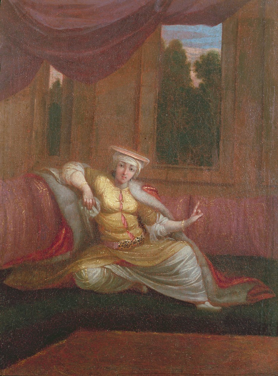 A senhora dos sultões de Jean Baptiste Vanmour