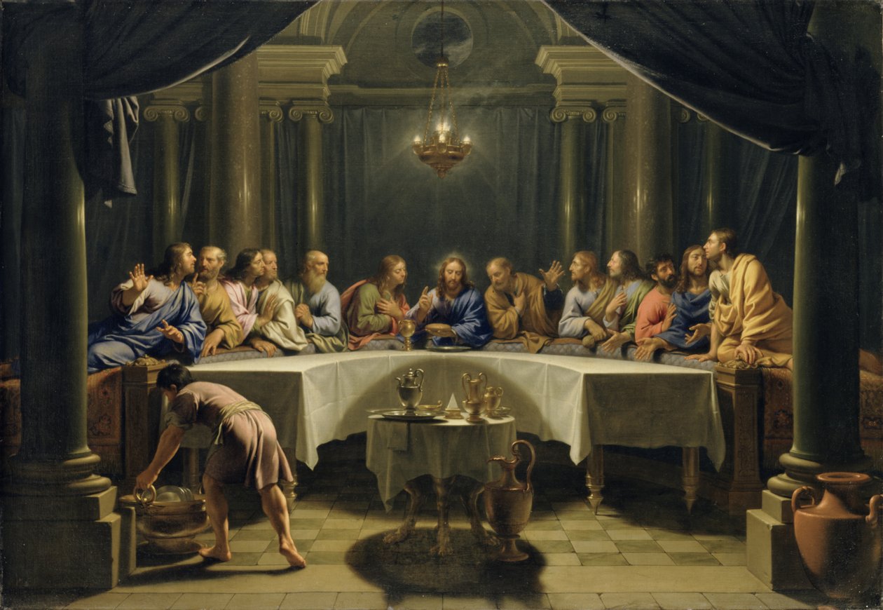 A Última Ceia, c.1678 de Jean Baptiste de Champaigne