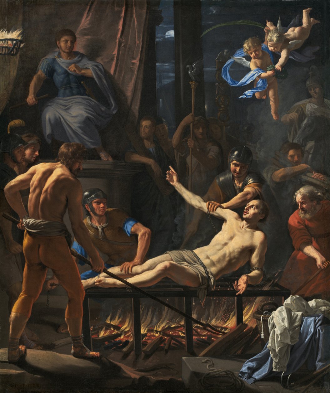 O Martírio de São Lourenço de Jean Baptiste de Champaigne