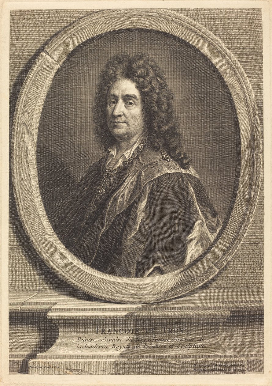 Francisco de Tróia de Jean Baptiste de Poilly after François