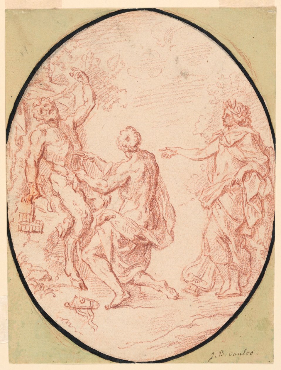 Esfolamento de Marsyas de Jean Baptiste van Loo
