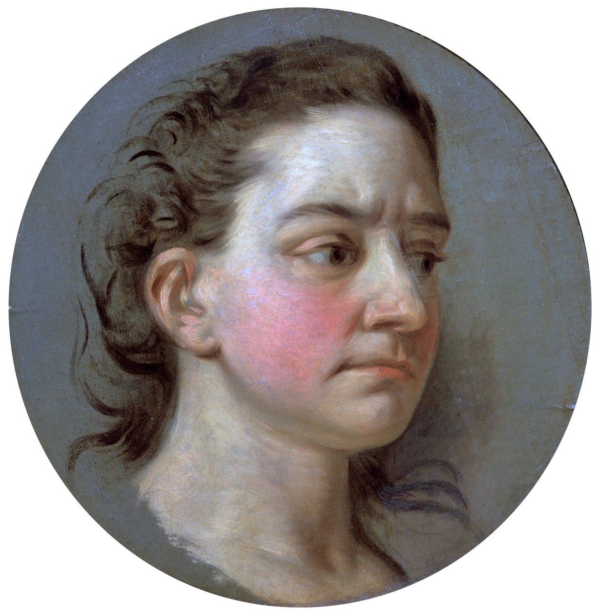 Retrato de uma mulher, século XVIII. de Jean Baptiste van Loo