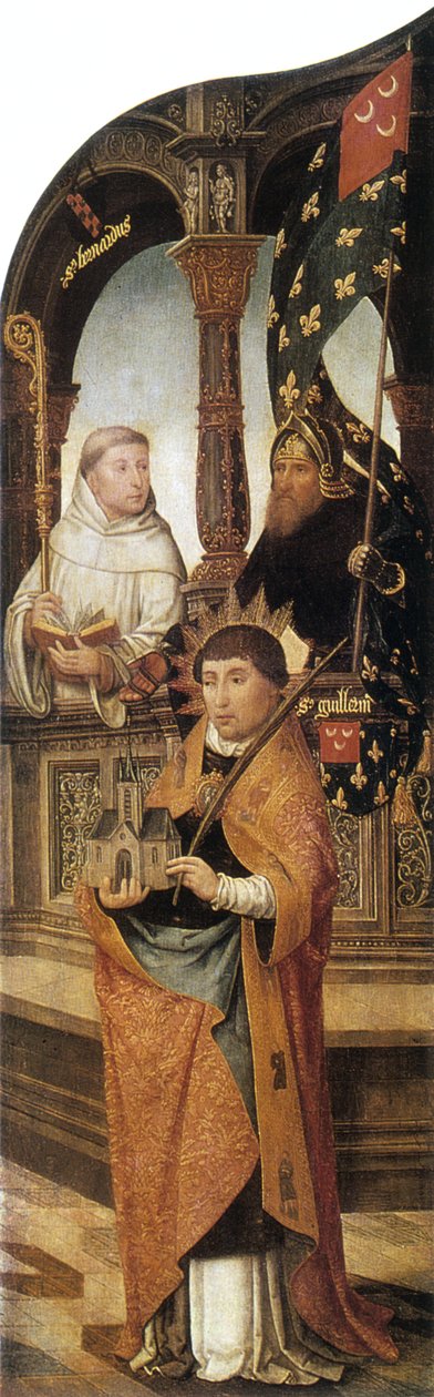 Anunciação, 1516-1517 de Jean the Elder Bellegambe