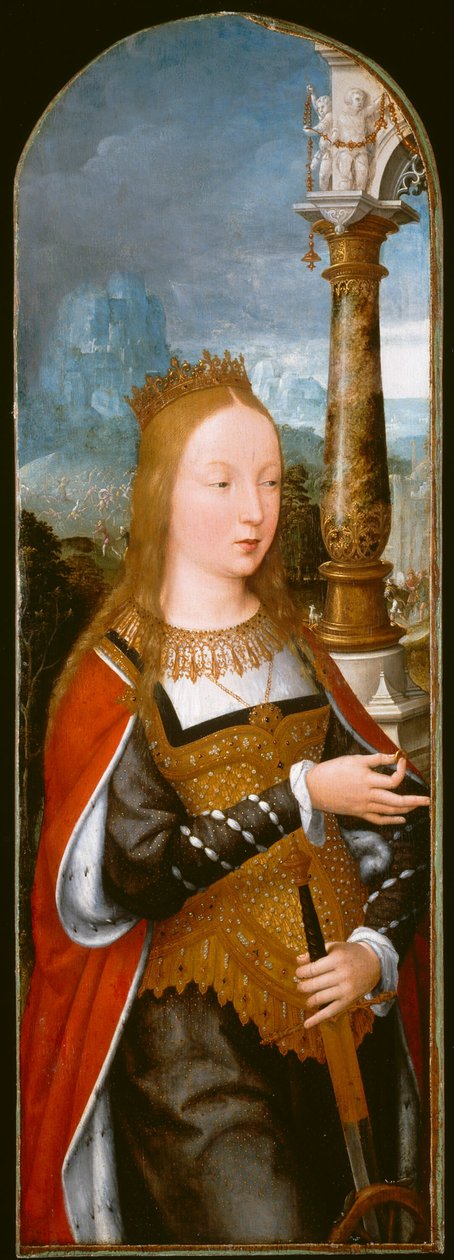 Santa Catarina de Jean Bellegambe