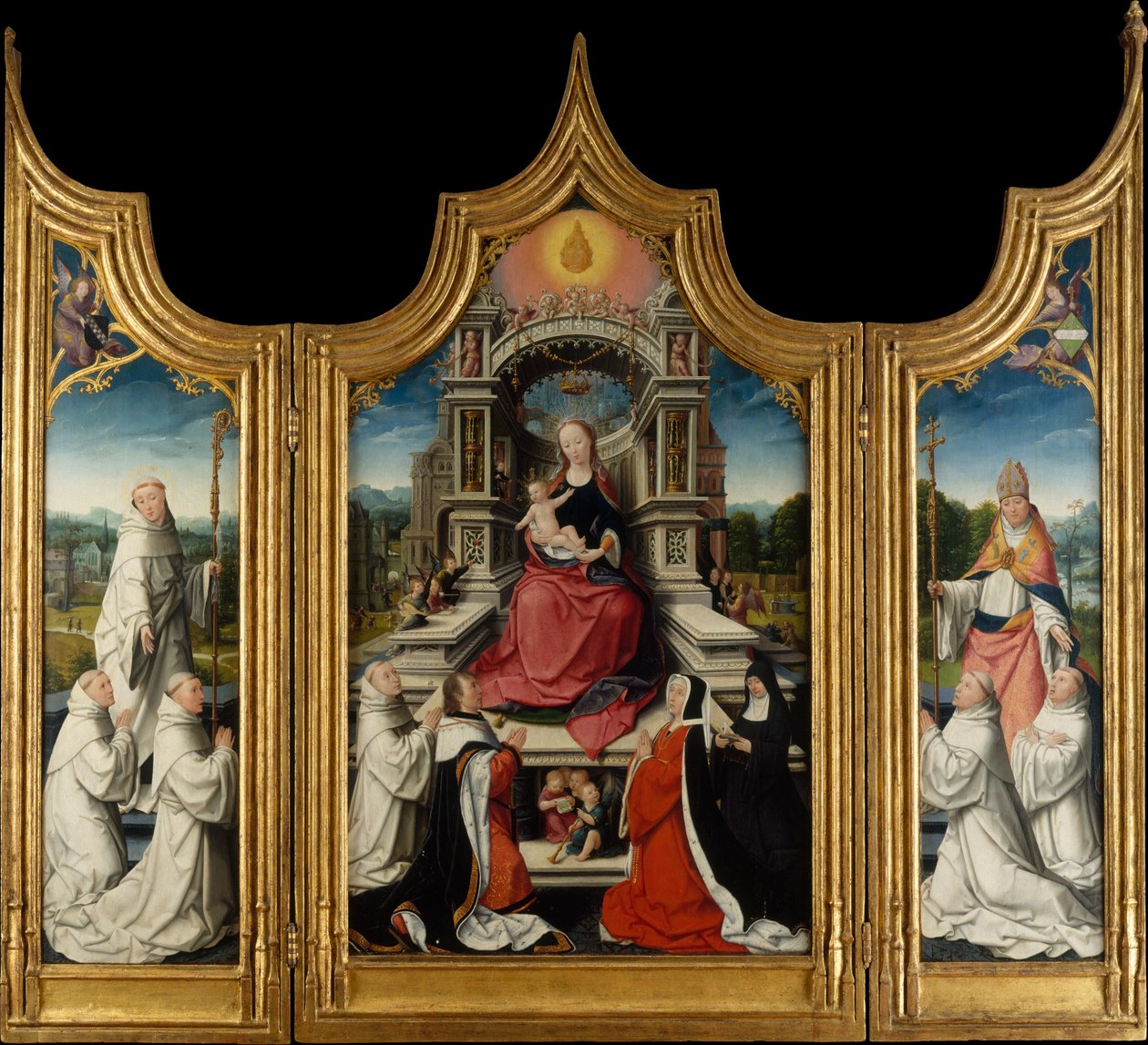 O Retábulo de Le Cellier, 1509. de Jean Bellegambe