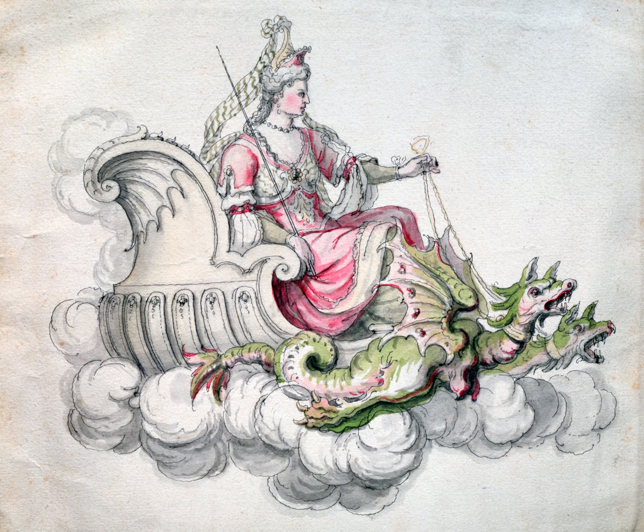 paisagem de Jean Berain, Jean Baptiste Lully