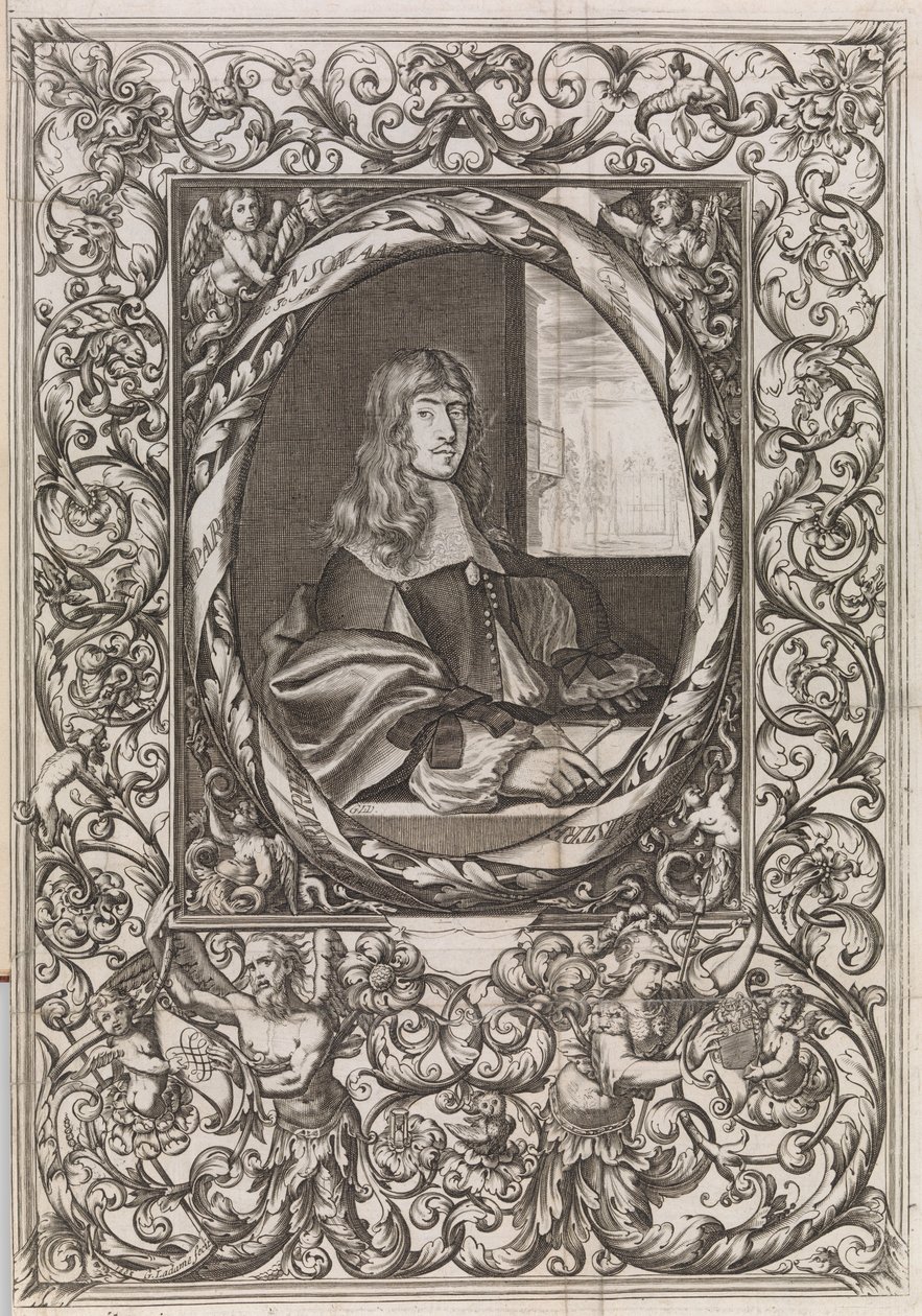 Diverses Pieces de Serruriers, página 2 recto, ca. 1663. de Jean Berain