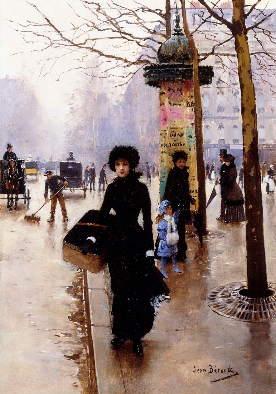 Em parisiense; Um parisiense, de Jean Beraud