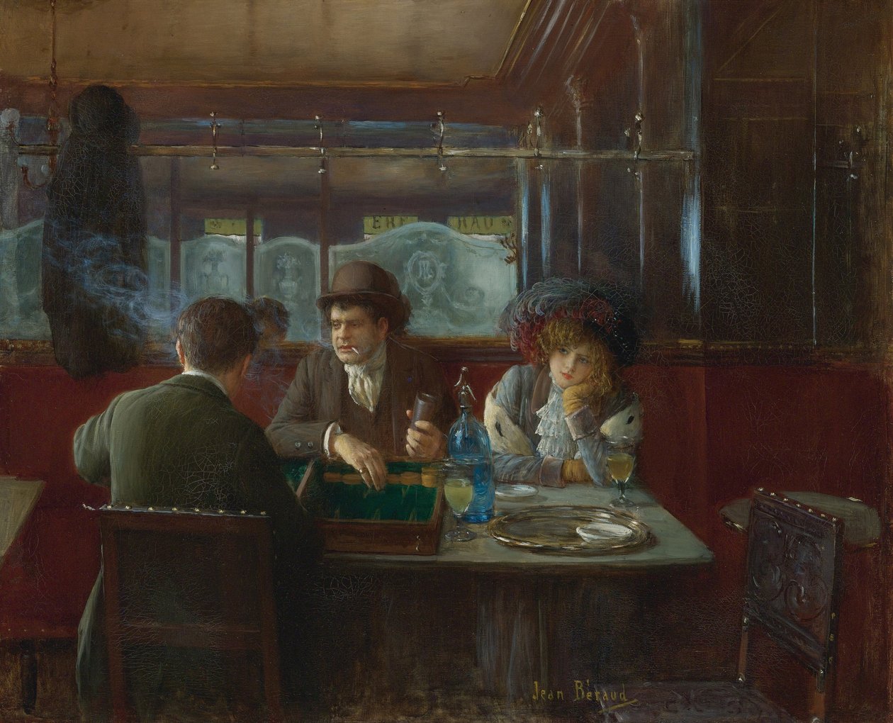 Gamão no Café de Beraud, Jean de Jean Beraud