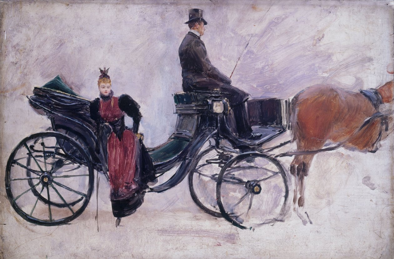 La Victoria, ca. 1880 (óleo sobre madeira) de Jean Beraud