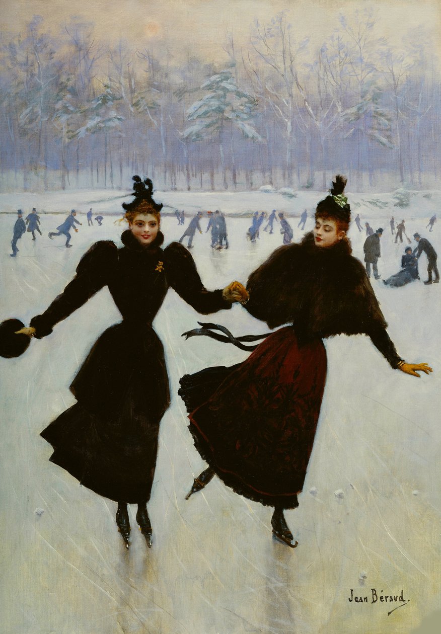 Os Skatistas, c. 1890. de Jean Beraud