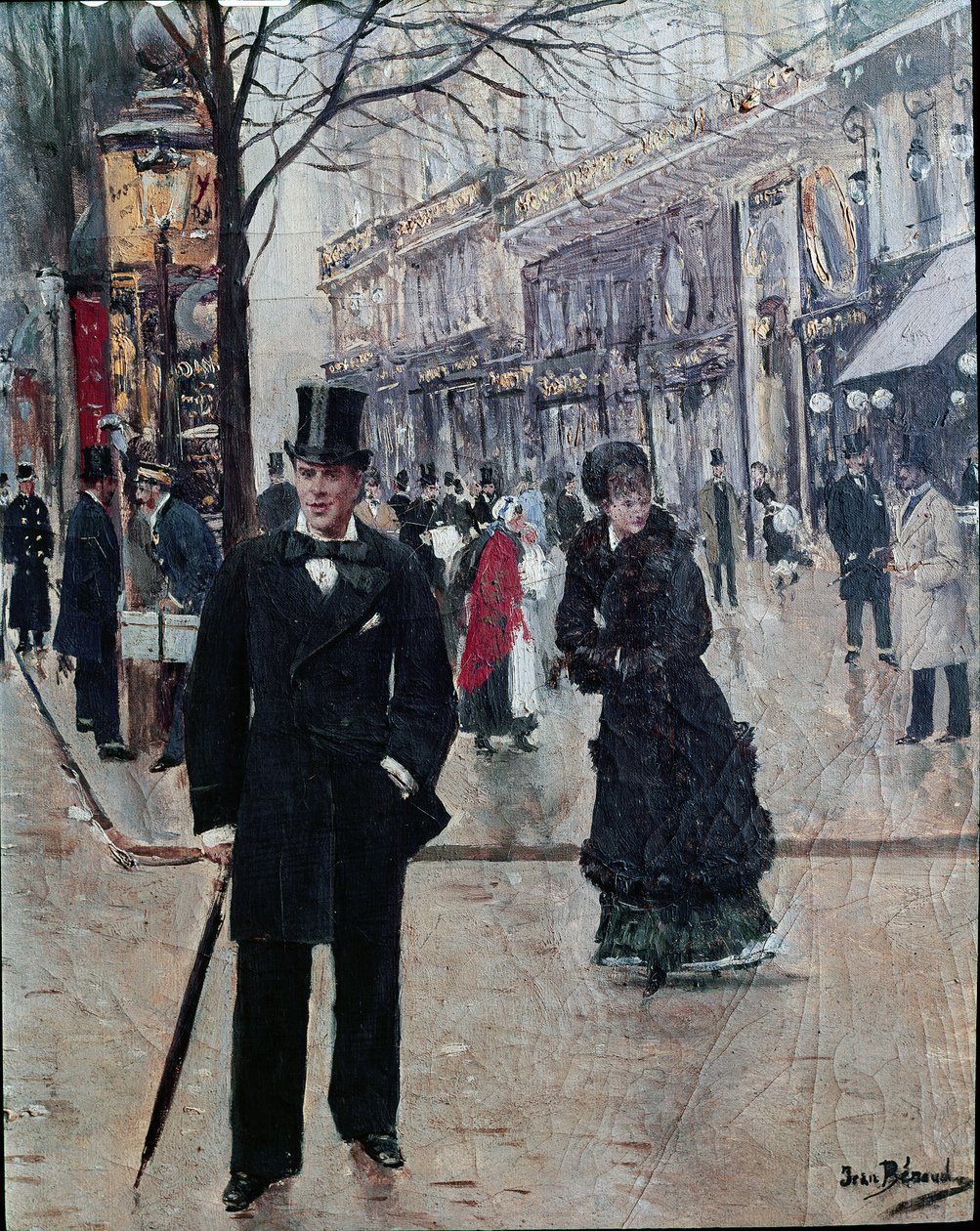 Na avenida de Jean Beraud