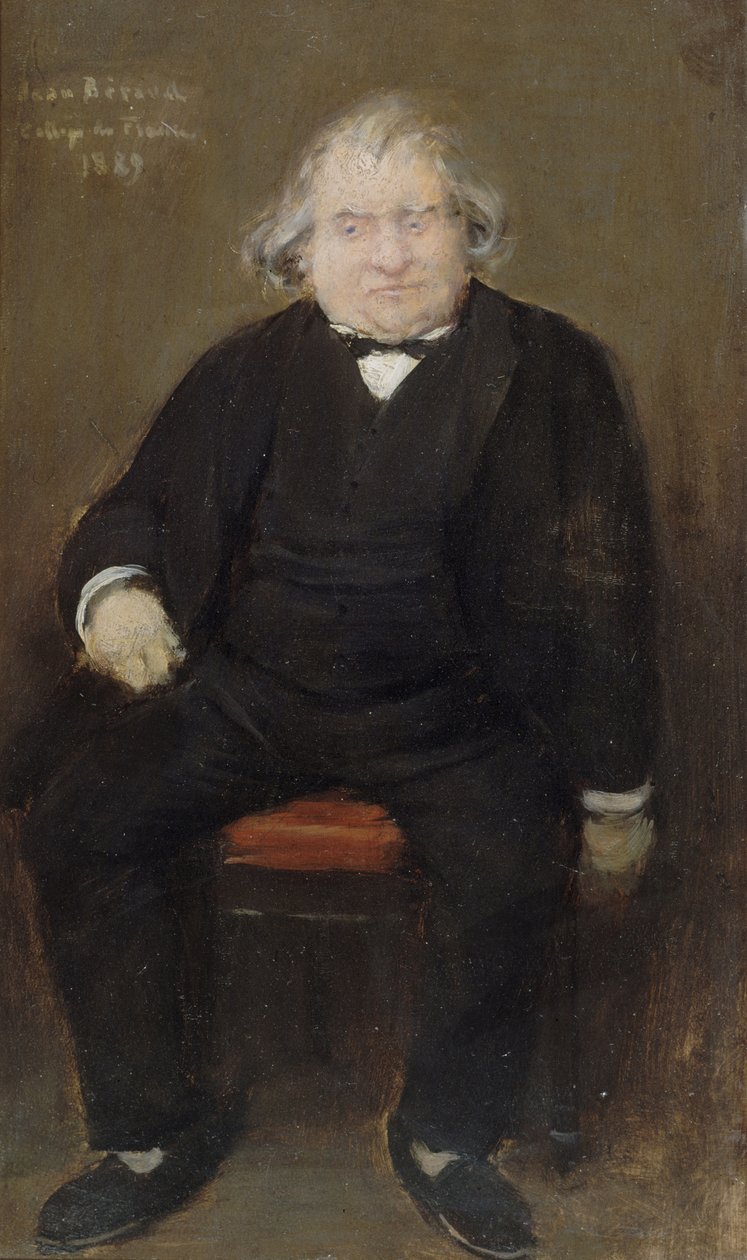 Retrato de Ernest Renan 1823-1892, 1889. de Jean Beraud