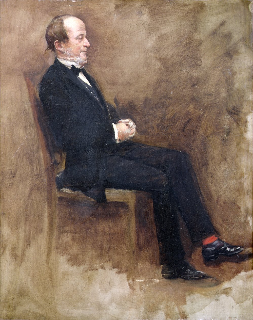Retrato de John Lemoine (estudo para Hansard) de Jean Beraud
