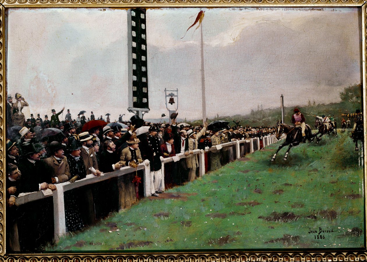 Corridas em Longchamp de Jean Beraud