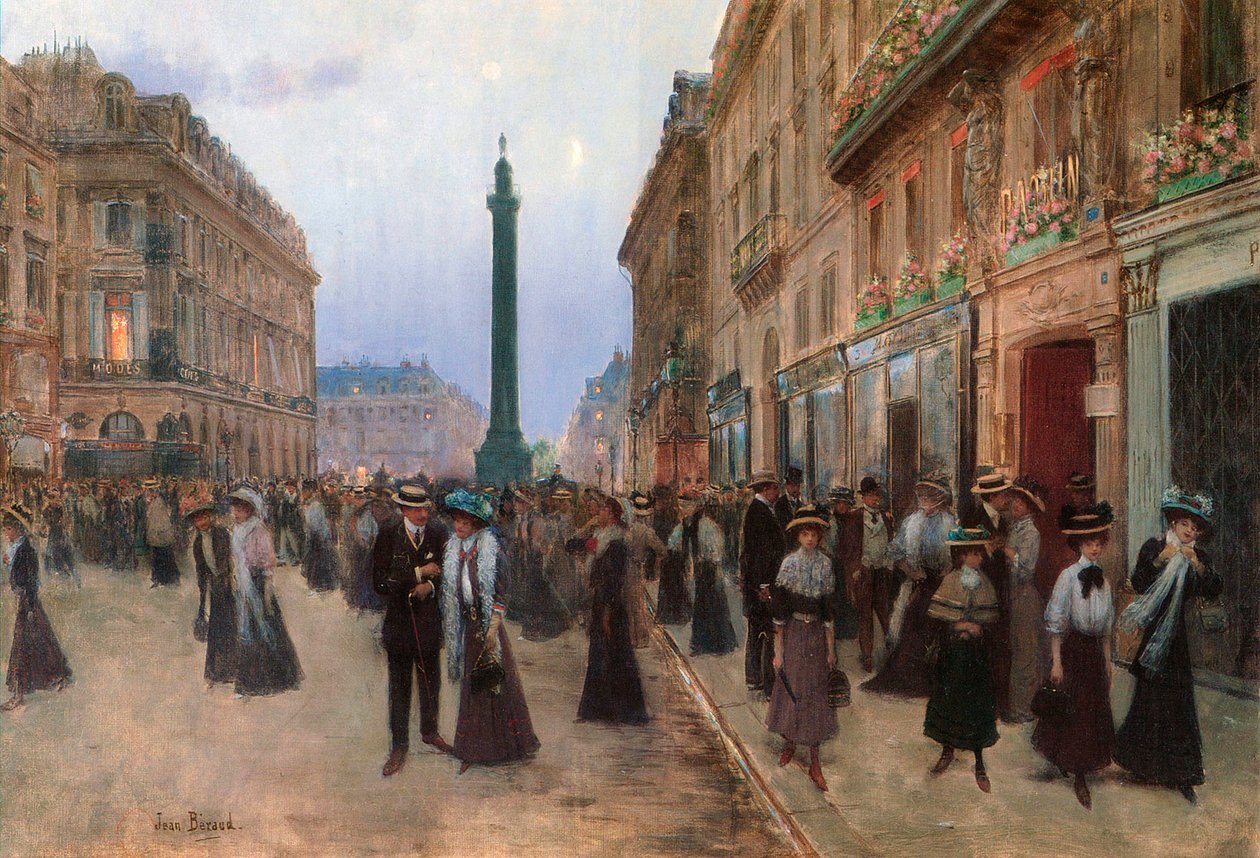 Rue de la Paix, Paris, 1907. de Jean Beraud