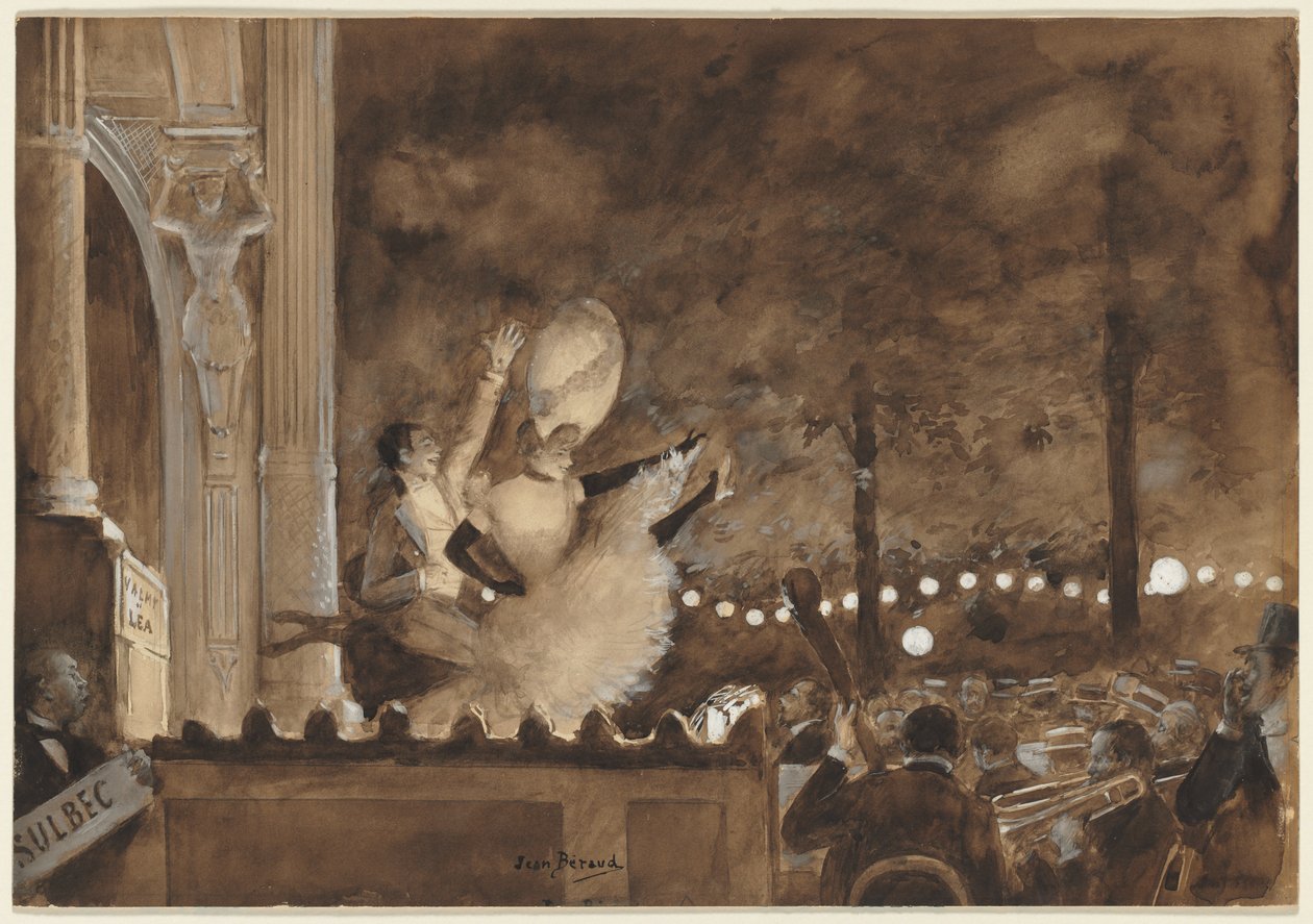 Valmy e Léa de Jean Beraud