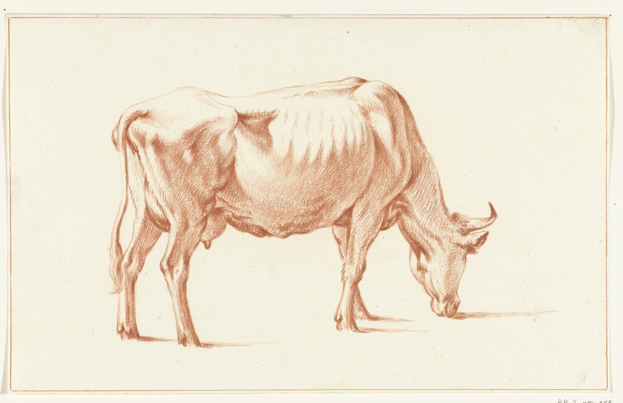 Vaca de pasto, à direita de Jean Bernard