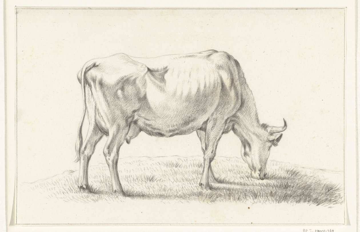 Vaca de pasto, à direita de Jean Bernard