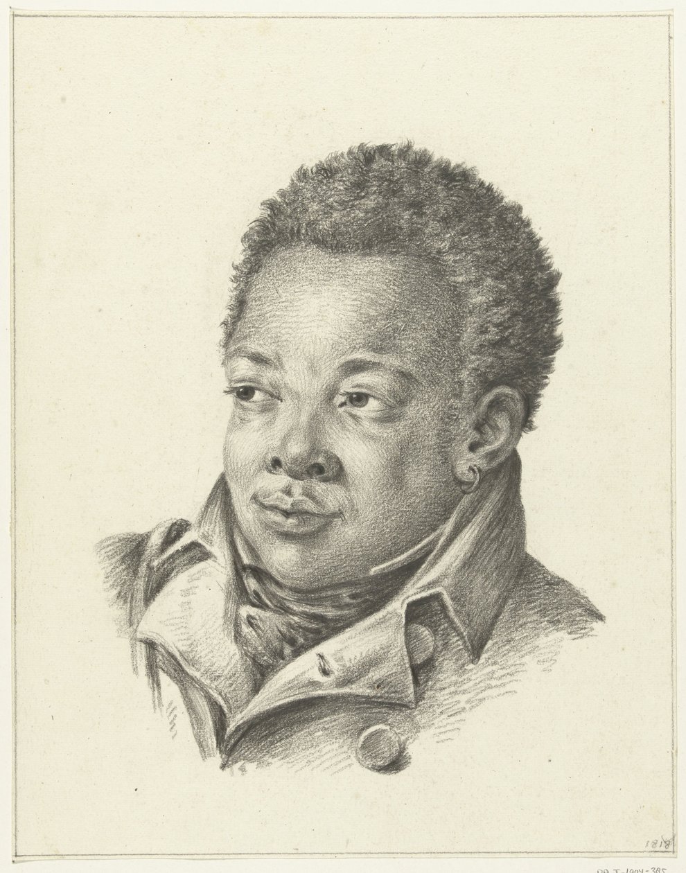 Retrato de um homem negro de Jean Bernard