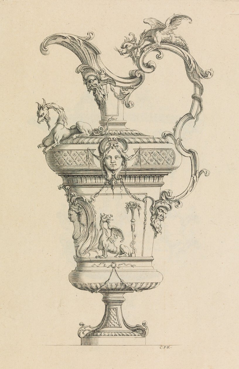 Novo Livro dos Vasos, 1716 ou depois., 1716 ou depois. de Jean Bernard Toro