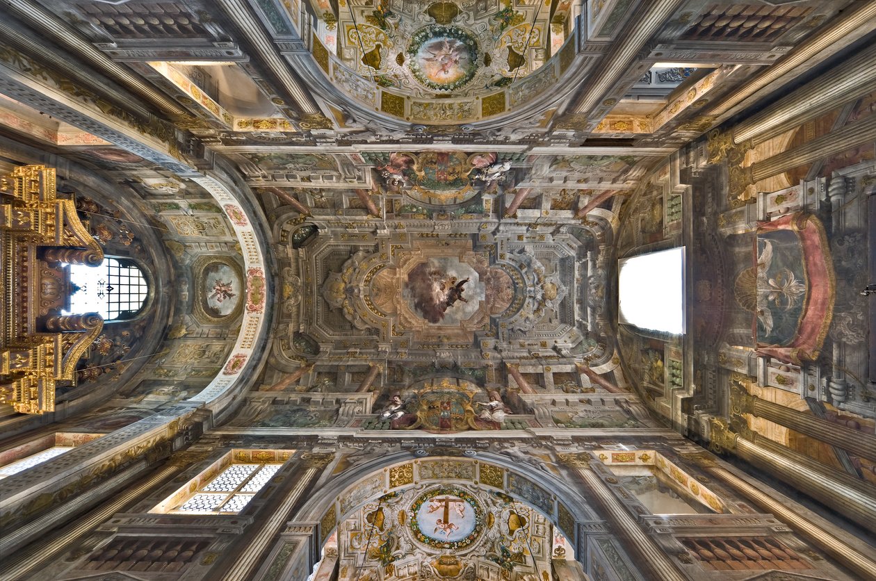 Apoteose de São Francisco, Igreja de São Francisco, Sassuolo, Itália de Jean Boulanger