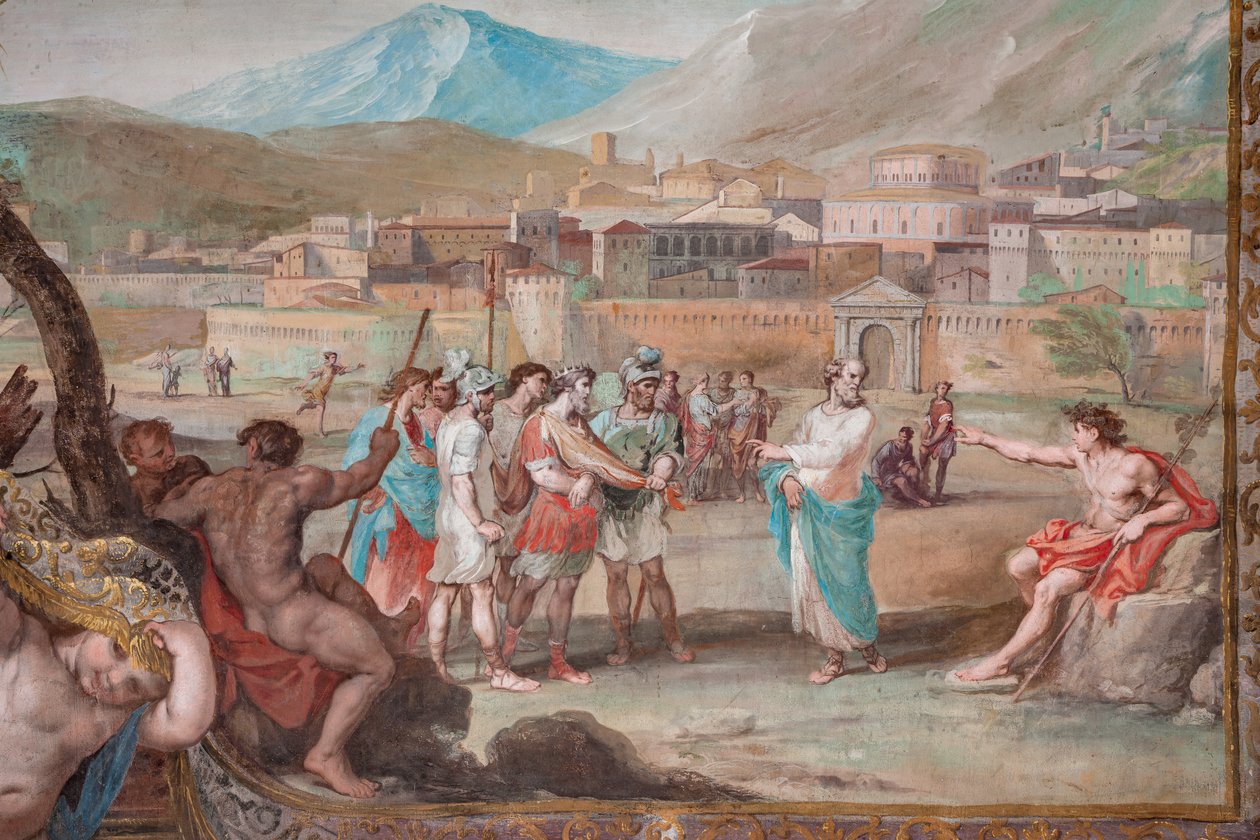 Baco, Licurgo e Hermes Trismegisto de Jean Boulanger