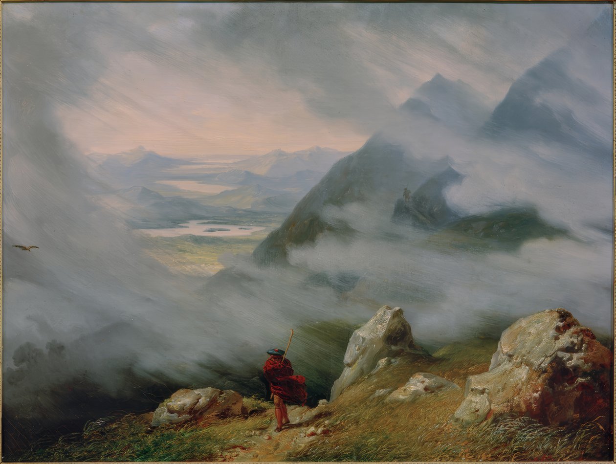 Paisagem na Escócia de Jean Bruno Gassies