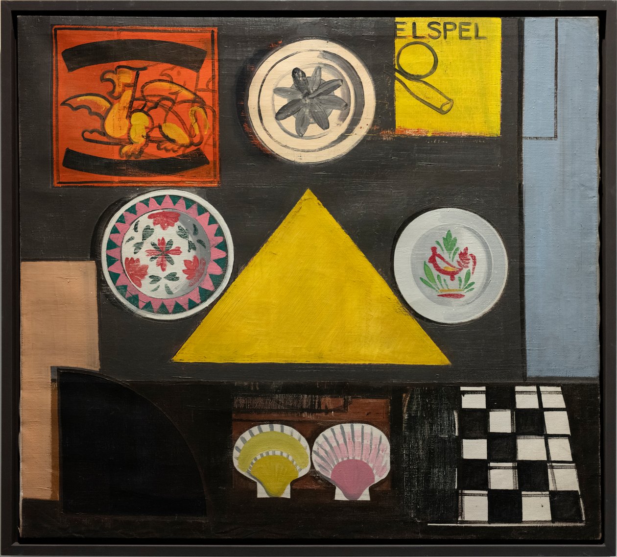 Nature morte au griffon (Natureza morta com grifo) de Jean Brusselmans