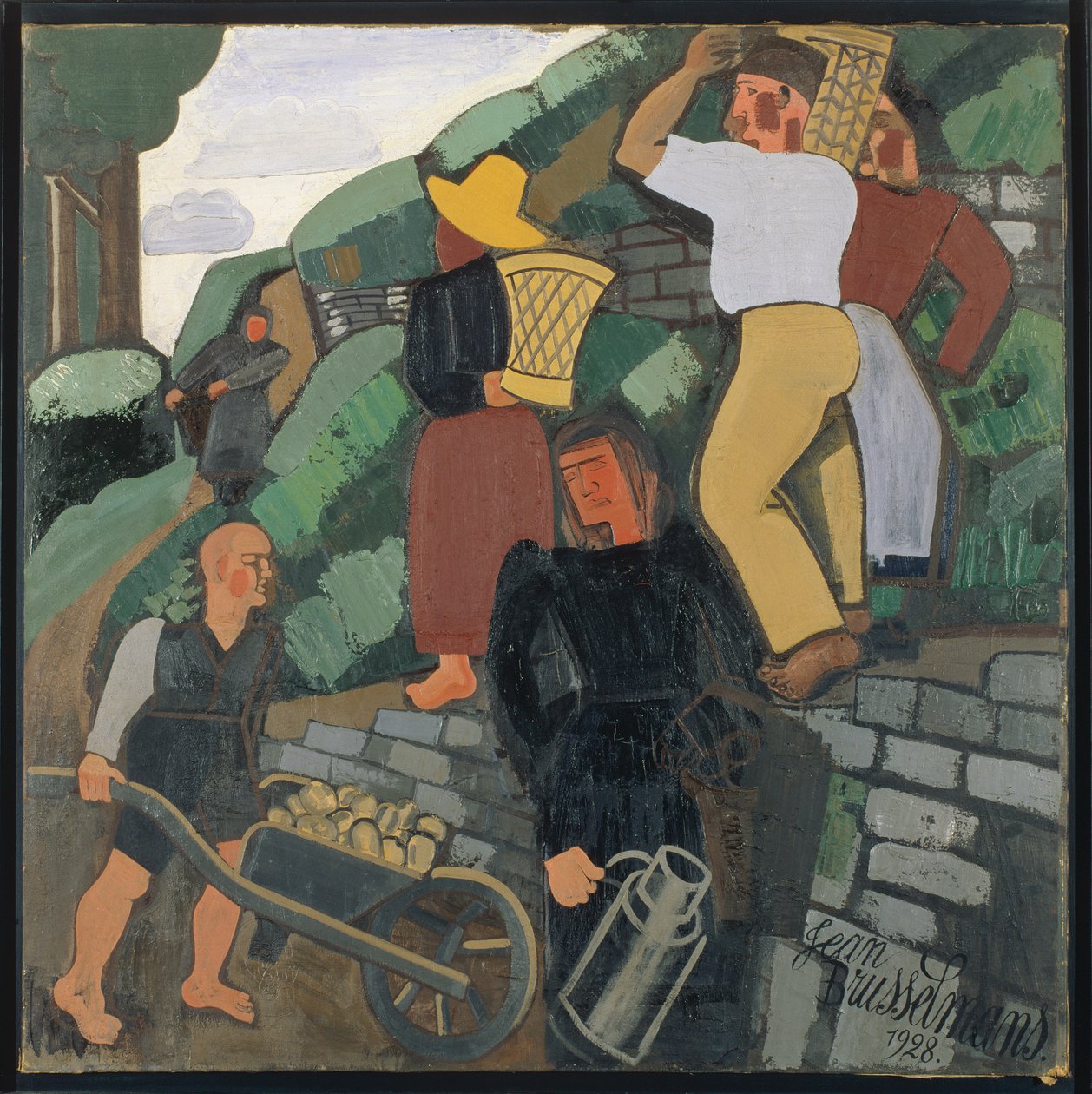 Camponeses de Jean Brusselmans